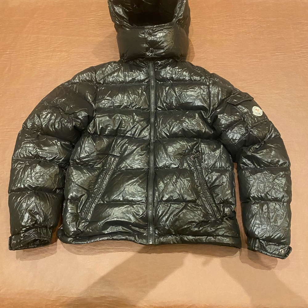 Moncler maya Black Puffer Jacket